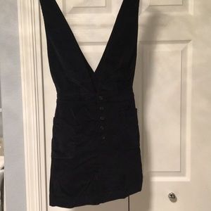 Free people corduroy pinafore.